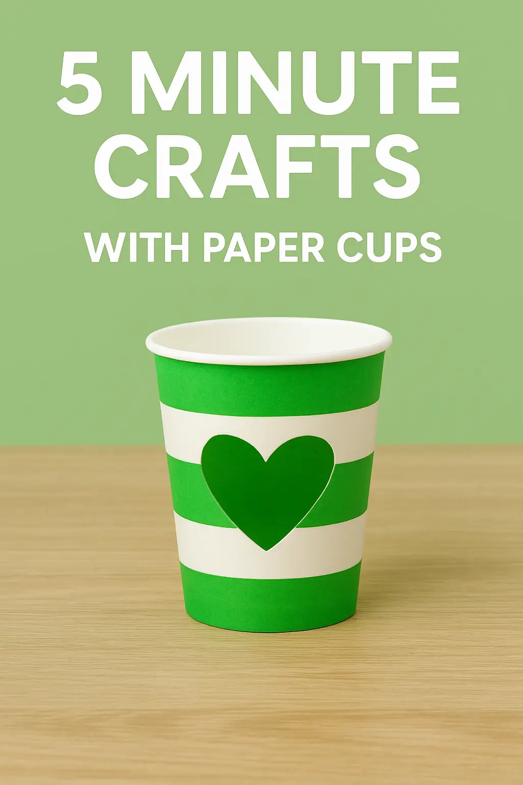5 Minute Crafts with Paper Cups