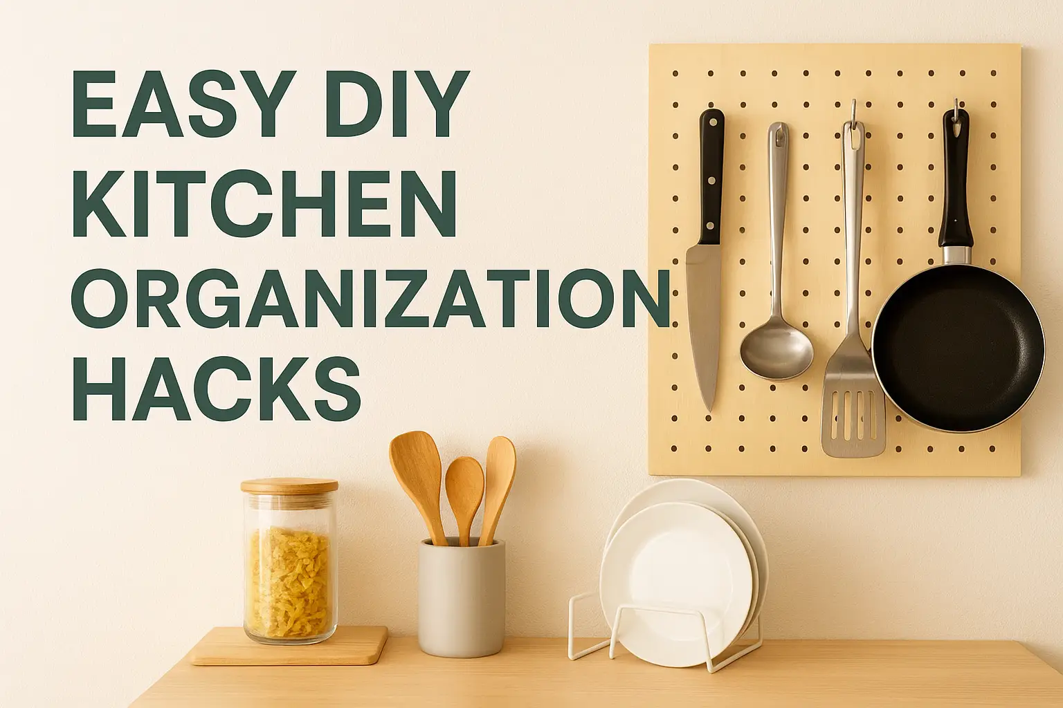 Easy DIY Kitchen Organization Hacks
